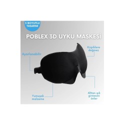 Poblex 3D Sleeping Uyku Maskesi