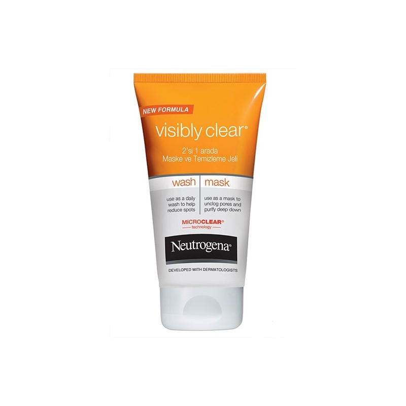 Neutrogena Visibly Clear Temizleme Jeli 150 ml | TuruncuKasa Neutrogena Visibly Clear Temizleme Jeli 150 ml | TuruncuKasa