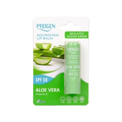 Progen Spf50 Aloe Vera Besleyici Dudak Kremi 5gr