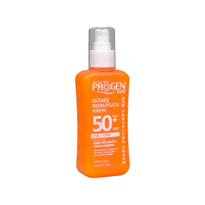 Progen Spf50+ Güneş Koruyucu Krem 150ml