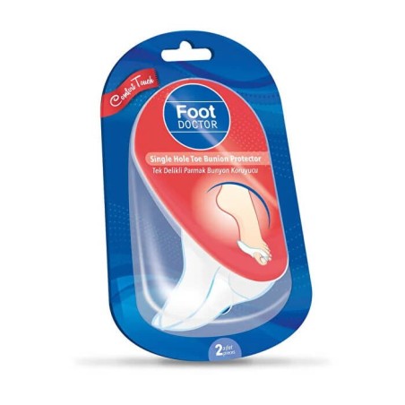 Foot Doctor Tek Delikli Parmak Bunyon Koruyucu 2 Adet ( FD.0003 )