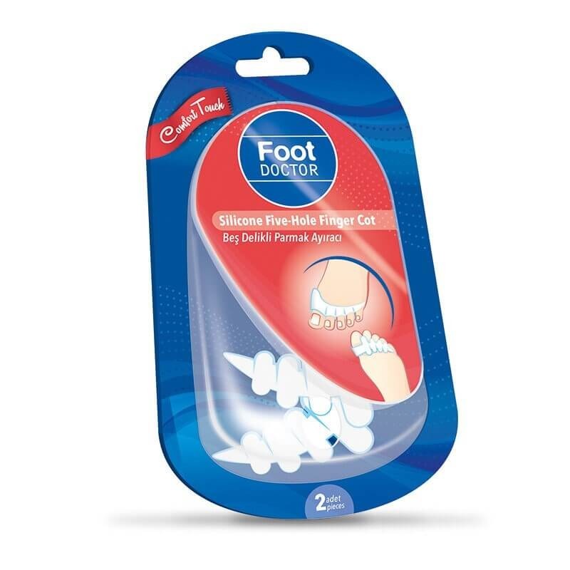 Foot Doctor Beş Delikli Parmak Ayırıcı 2 Adet ( FD.0004 )