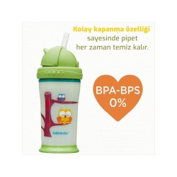 Bebedor Karanlıkta Parlayan Alıştırma Bardağı 12+Ay 270ml - 7510-