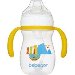 Bebedor Yumuşak Uçlu Kulplu Alıştırma Bardağı 6+ Ay -7503-