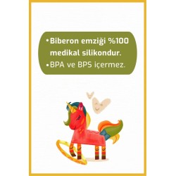 Bebedor Isıya Dayanıklı Cam Biberon 3+Ay 260ml -51301-