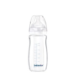 Bebedor Isıya Dayanıklı Cam Biberon 3+Ay 260ml -51301-