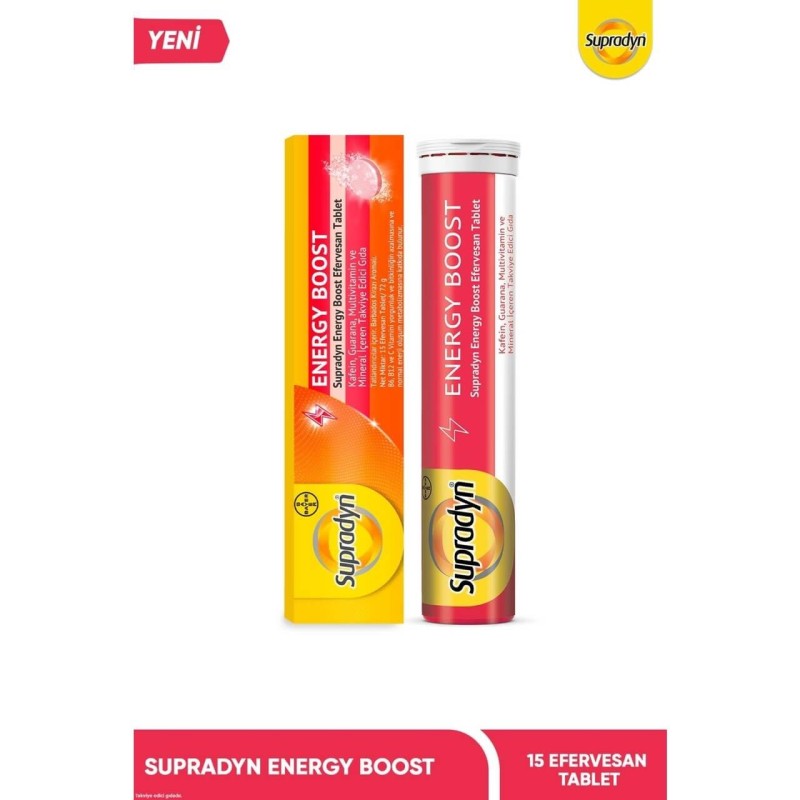 Supradyn Energy Boost 15 Efervesan Tablet
