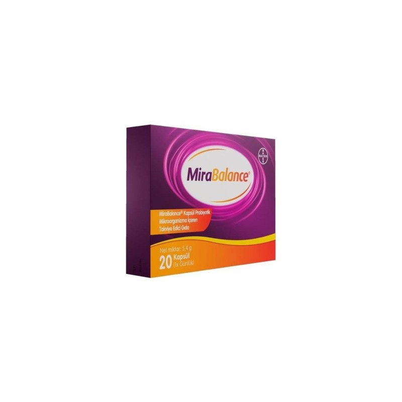 Mirabalance Probiyotik 20 Kapsül