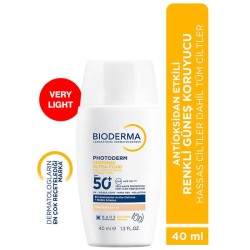 Bioderma Photoderm XDefense Ultra-Fluid SPF50+ 40 ml - Very Light