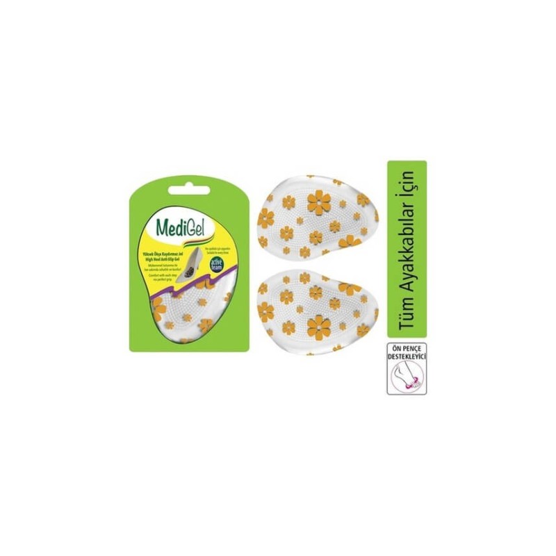 MediGel Yükçek Ökçe Kaydırmaz Jel