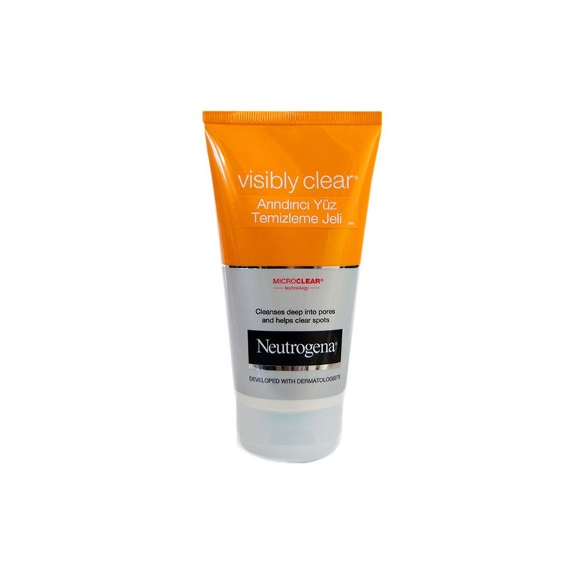 Neutrogena Visibly Clear Arındırıcı Yüz Temizleme Jeli 150 ml Neutrogena Visibly Clear Arındırıcı Yüz Temizleme Jeli 150 ml