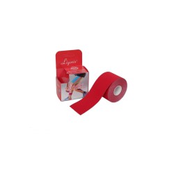 Ligorix Kinesio Tape Ağrı Bandı 5cm x 5m - Kırmızı -