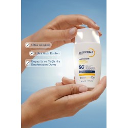 Bioderma Photoderm XDefense Ultra-Fluid SPF50+ 40 ml - Renksiz