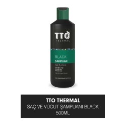 TTO Black Saç Ve Vücut Şampuanı 500ml
