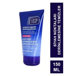 Clean & Clear Siyah Nokta Temizleyici Günlük Peeling Jel 150ml