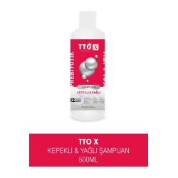 TTO X Kolajen ve Prebiyotik Kepekli & Yağlı Saçlar Şampuan 500ml