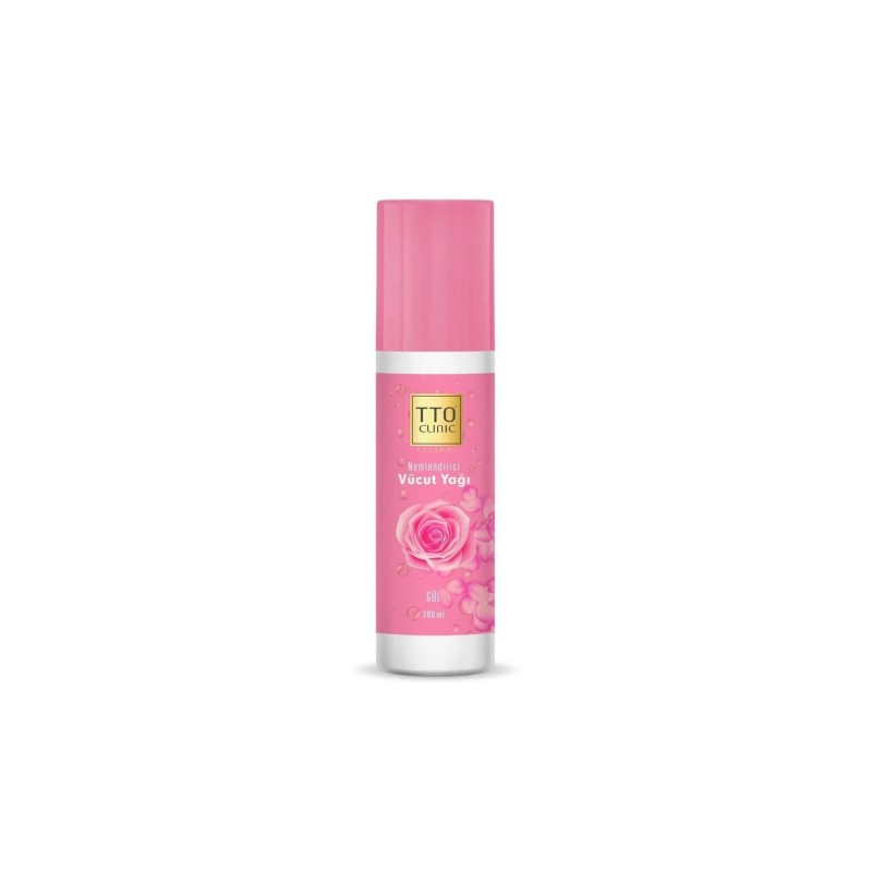 TTO Nemlendirici Vücut Yağı Gül 200 ml