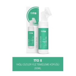 TTO X Yağlı Ciltlere Özel Aplikatörlü Yüz Temizleme Köpüğü 200ml