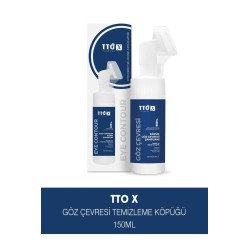 TTO X Aplikatörlü Köpük Göz Çevresi Şampuanı 150ml
