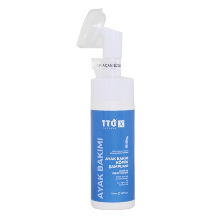 TTO X Aplikatörlü Köpük Ayak Bakım Şampuanı 150ml