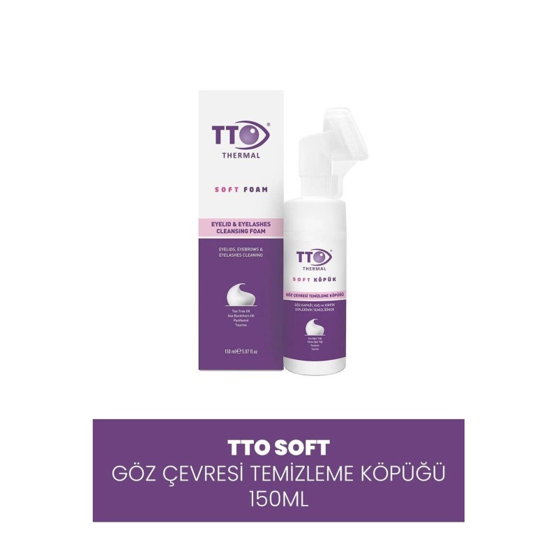 TTO Göz Çevresi Temizleme Köpüğü 150ml