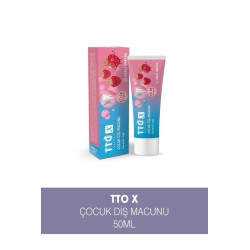 TTO X Çocuk Çilek Diş Macunu 50ml