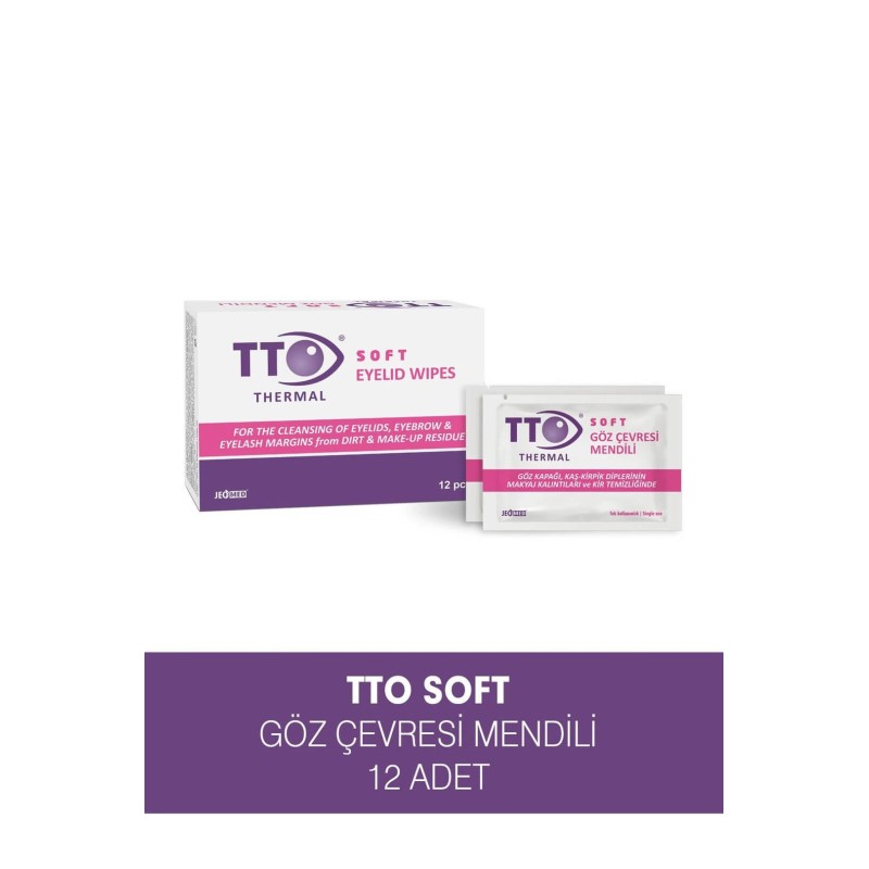 TTO Soft Göz Çevresi Mendili 12 Adet