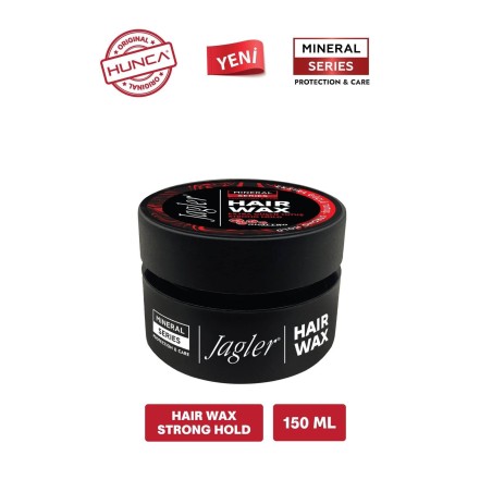 Jagler Mineral Serisi Saç Şekillendirici Wax | Ekstra Güçlü Tutuş 150 ml