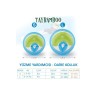 Taybamboo Classıcs Yuvarlak Üç Hava Odalı Yüzme Yardımcısı Kolluk - Mavi - Small (1-5 Yaş 6-19kg)
