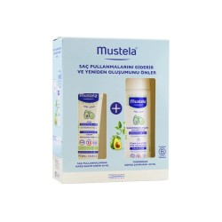 Mustela Saç Pullanma Bakım Seti ( Pullanma Bakım Kremi 40ml + Köpük Şampuan 150ml )