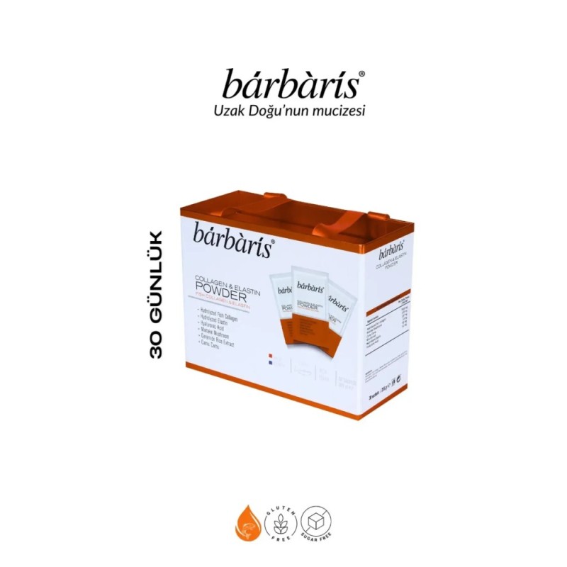 Barbaris Collagen & Elastin Powder 30 Saşe
