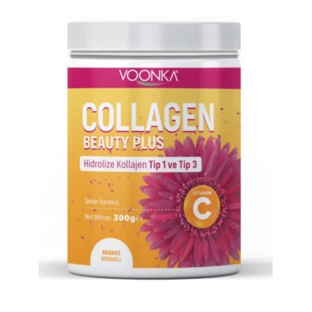 Voonka Collagen Beauty Plus - Ananas Aromalı - 300gr