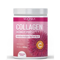 Voonka Collagen Beauty Plus - Karpuz Çilek Aromalı - 300gr