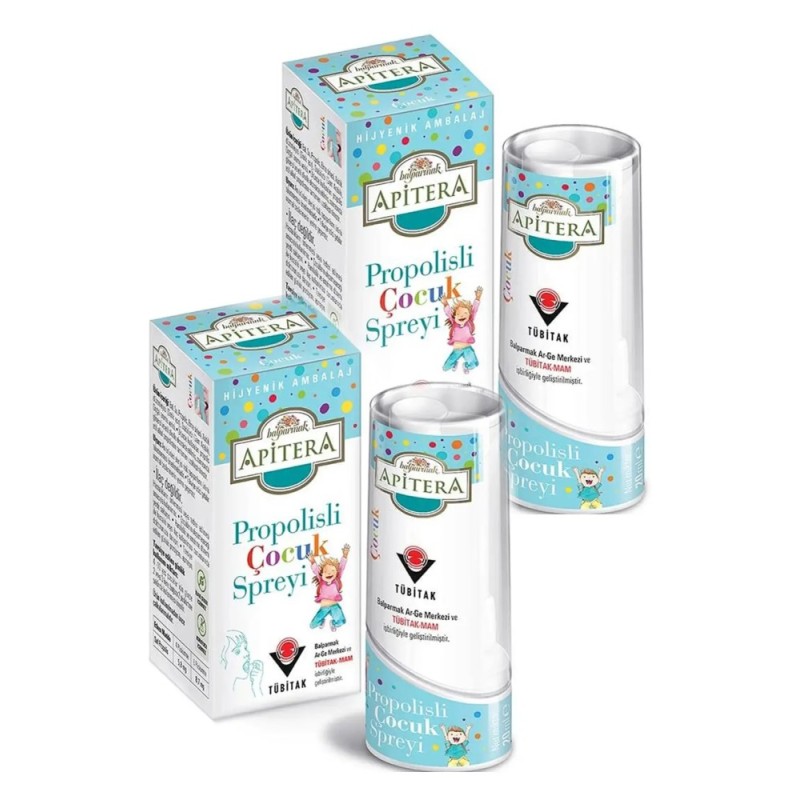 Balparmak Apitera Plus Propolisli Çocuk Spreyi 20 ml x 2 Adet