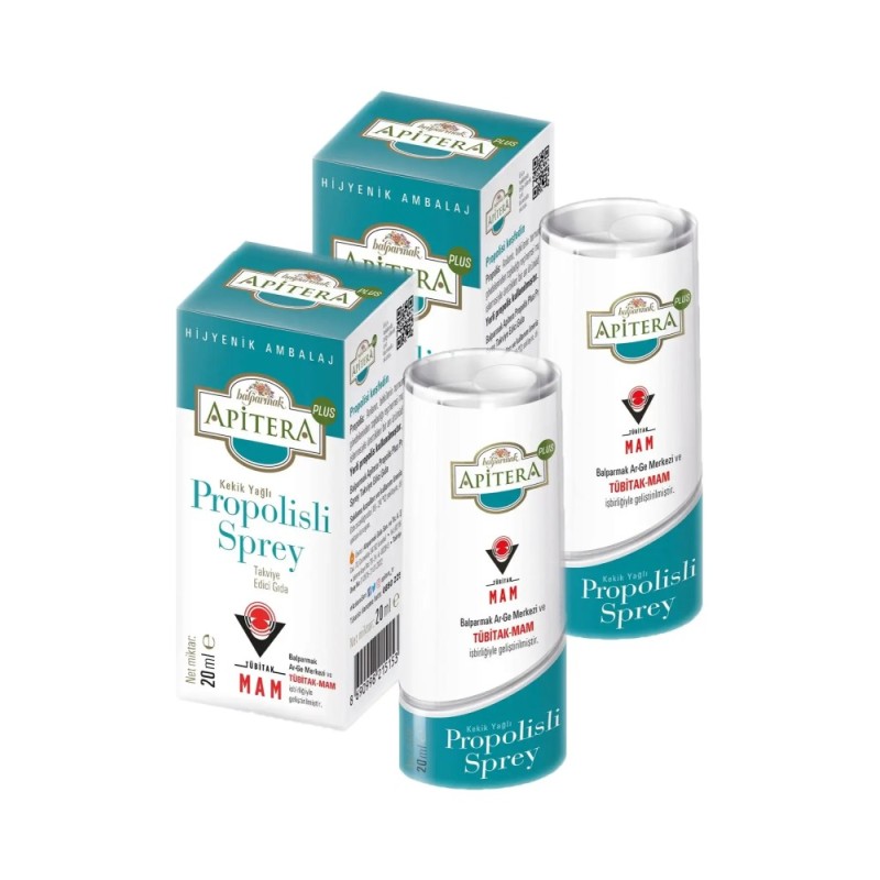 Balparmak Apitera Plus Propolisli Sprey 20 ml x 2 Adet