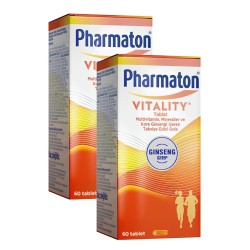 Pharmaton Vitality Multivitamin 60 Tablet x 2 Adet
