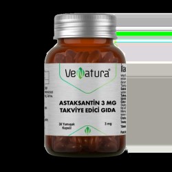 Venatura Astaksantin 3mg 30 Kapsül