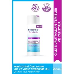 Bepanthol SensiDaily Yüz ve Vücut Temizleme Jeli 200ml