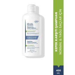 Ducray Kelual Squanorm Normal ve Yağlı Saçlar İçin Kepek Karşıtı Şampuan 400 ml