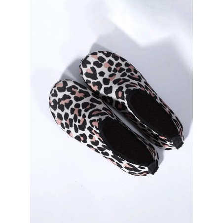 Peluche Kadın Deniz Ayakkabısı - Leopar