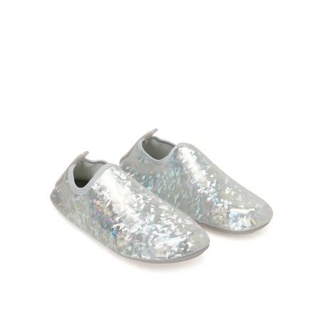 Peluche Kadın Deniz Ayakkabısı - Silver