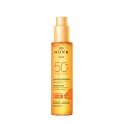 Nuxe Sun Spf 50 Bronzlaştırıcı Yüz ve Vücut Yağı 150 ml