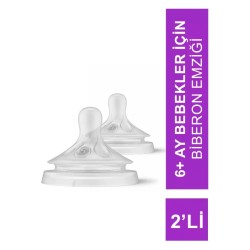 Philips Avent Natural Response Biberon Emziği 2'li 6+ Ay No: 5 - SCY965/02-