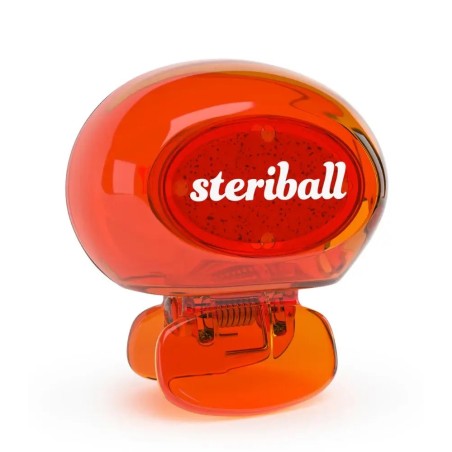 Steriball Yetişkin Diş Fırçası Koruyucu Hijyenik Kap  - Turuncu - Limon Kokulu