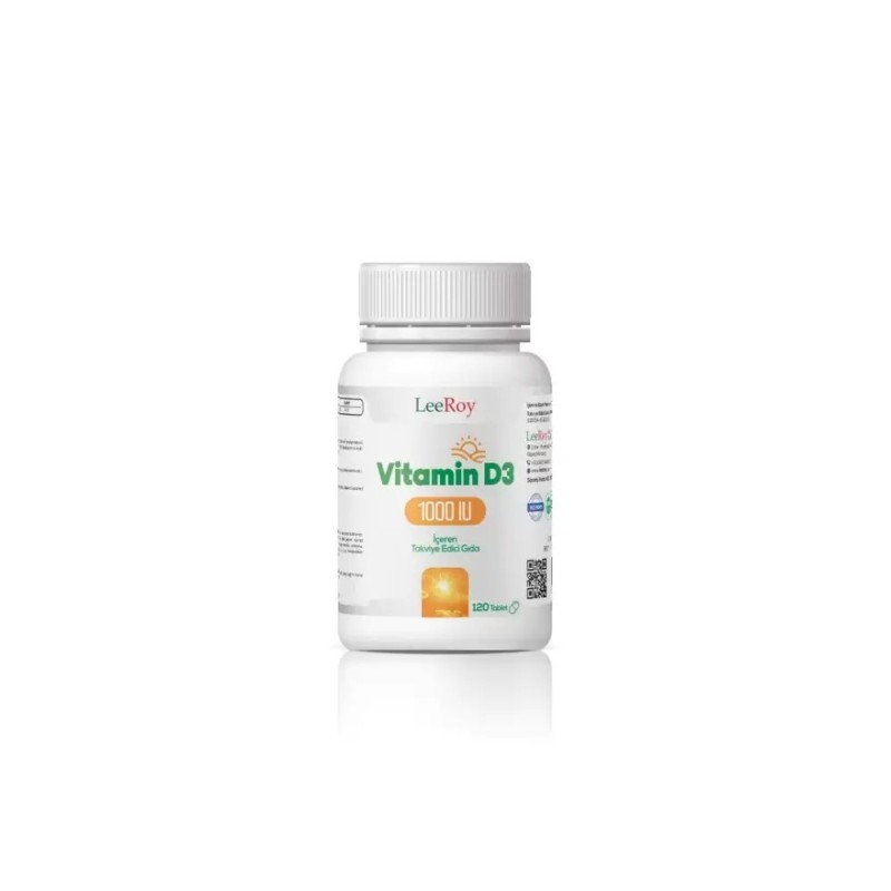 Outlet - LeeRoy Vitamin D3 1000mg 120 Tablet