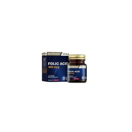 Outlet - Nutraxin Folic Acid 100 Tablet