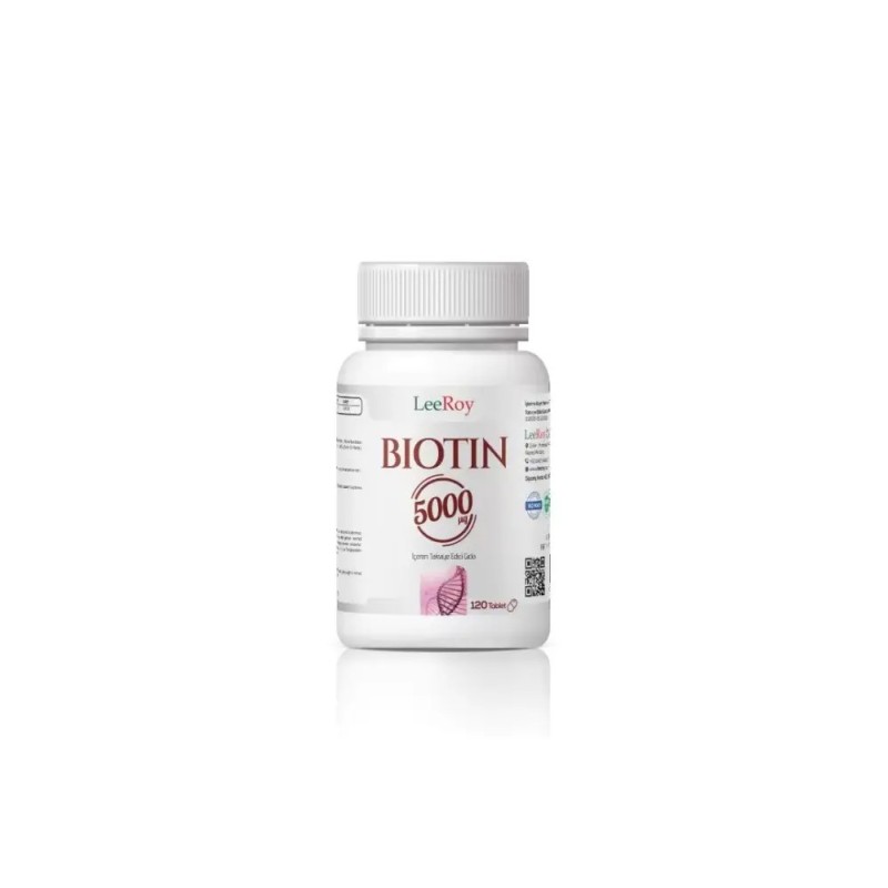 Outlet - LeeRoy Biotin 5000mg 120 Tablet