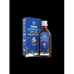 Outlet -Wellcare Omega 3 Karışık Meyve Aromalı Balık Yağı 150 ml