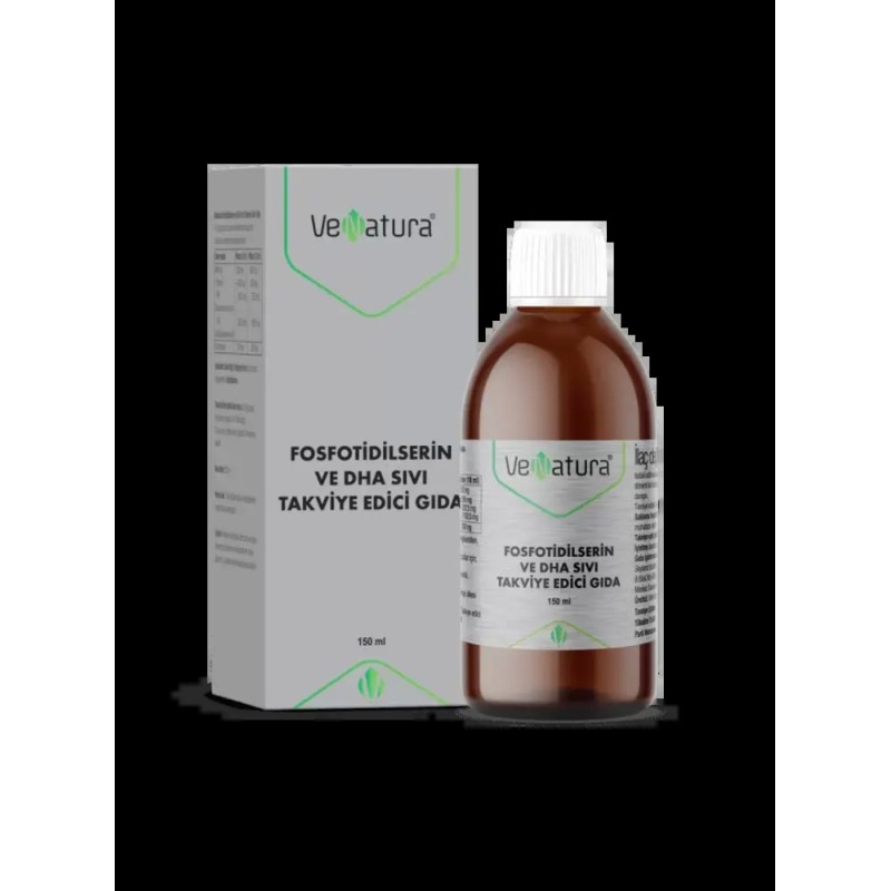 Outlet - VeNatura Fosfotidilserin ve DHA Sıvı Takviye Edici Gıda 150 ml