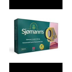 Outlet - Sjomann's Koenzim Q10 100mg 30 Çiğnenebilir Jel Tablet